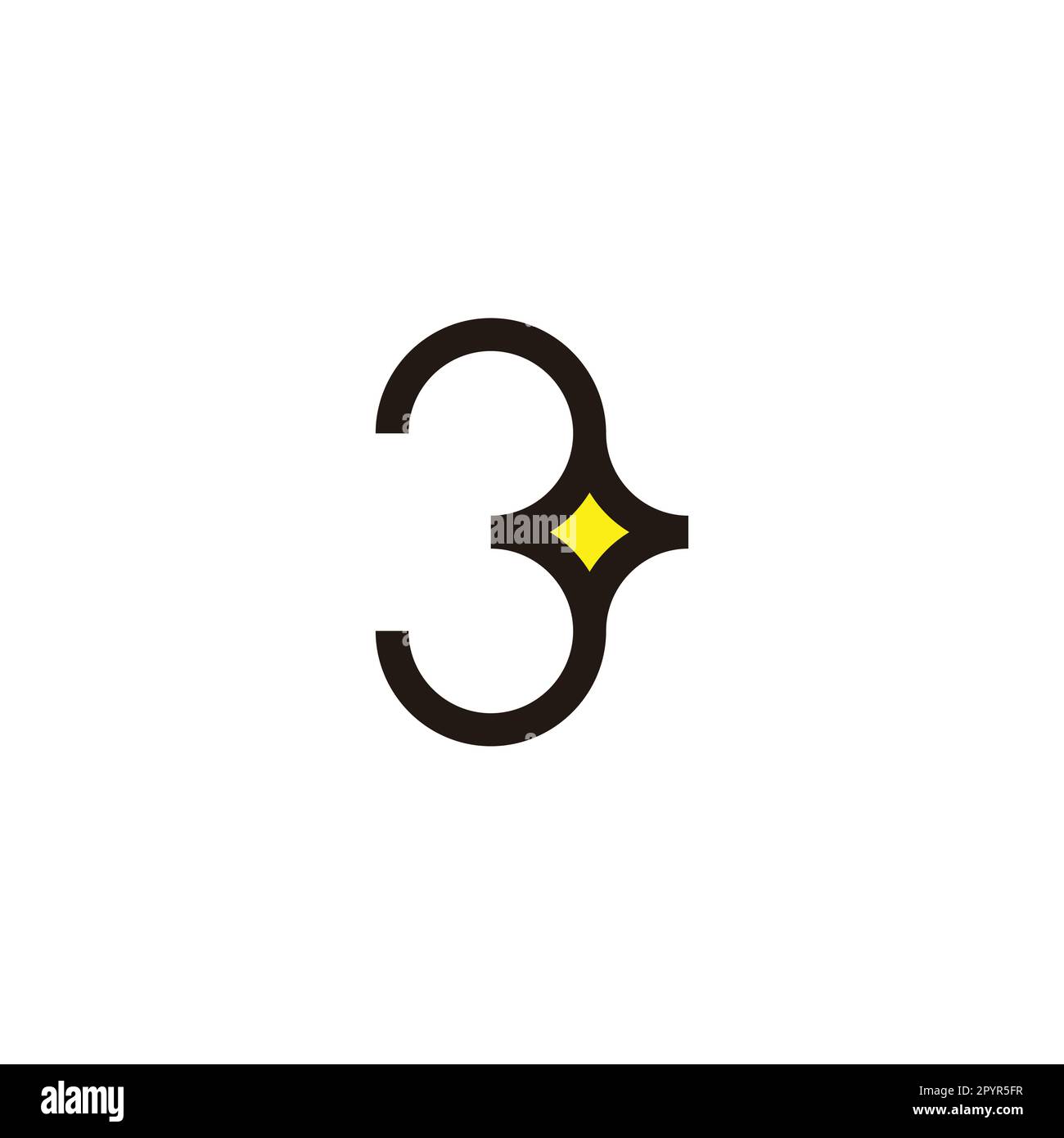 Number 3 Logo Design Number 3 Logo Design