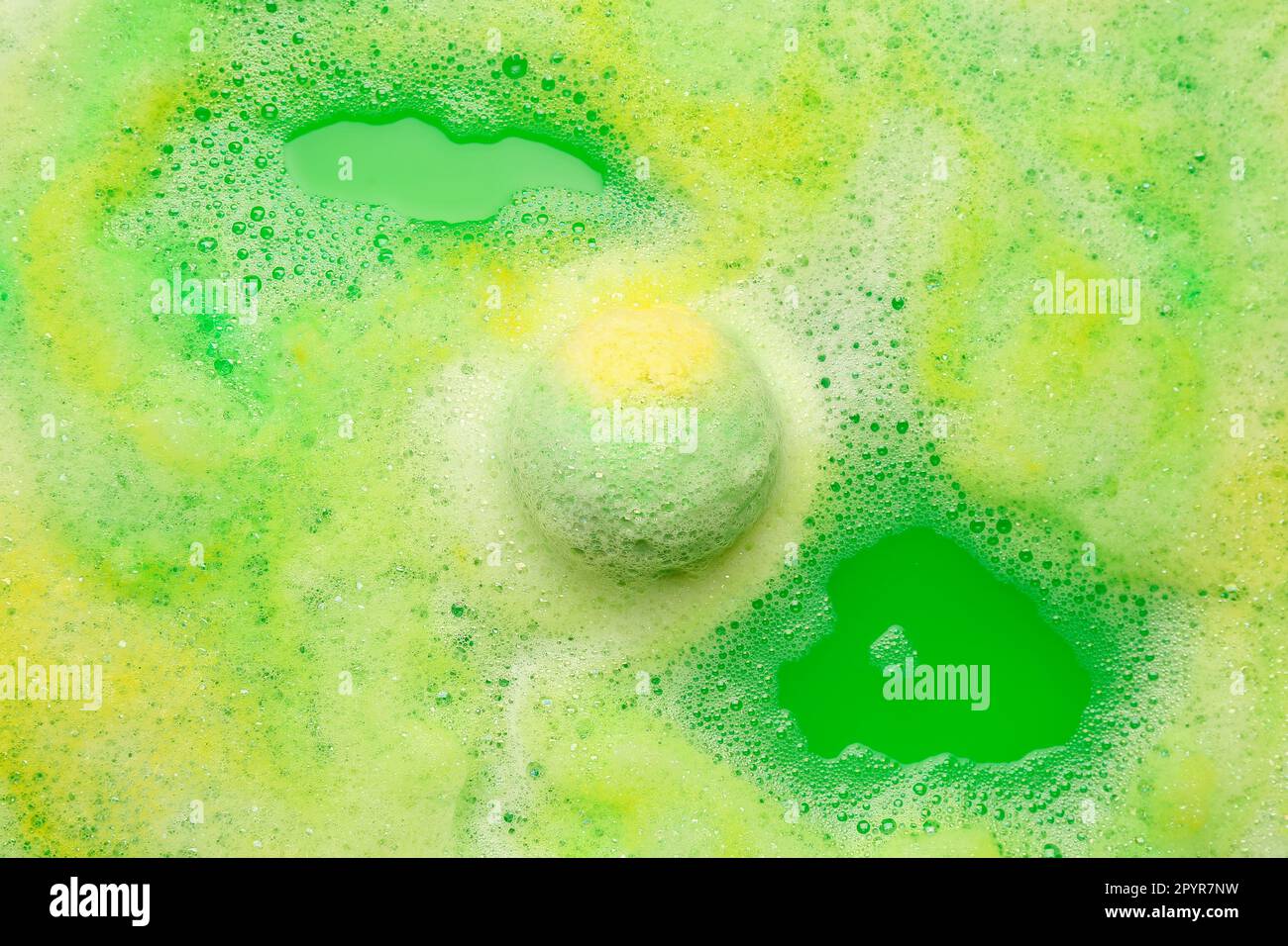 Bath bomb dissolving in water Stock Photo Alamy