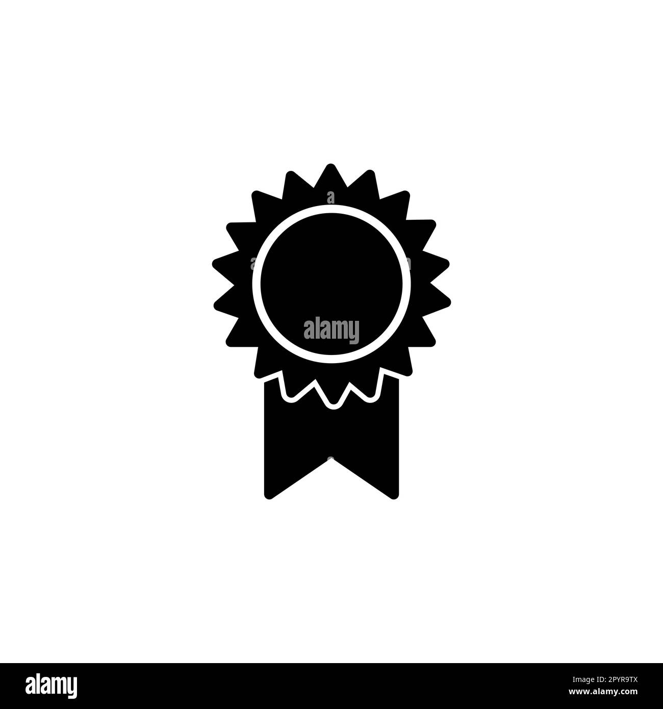 Achieve icon vector. medal icon vector. award. Certificate Stock Vector ...
