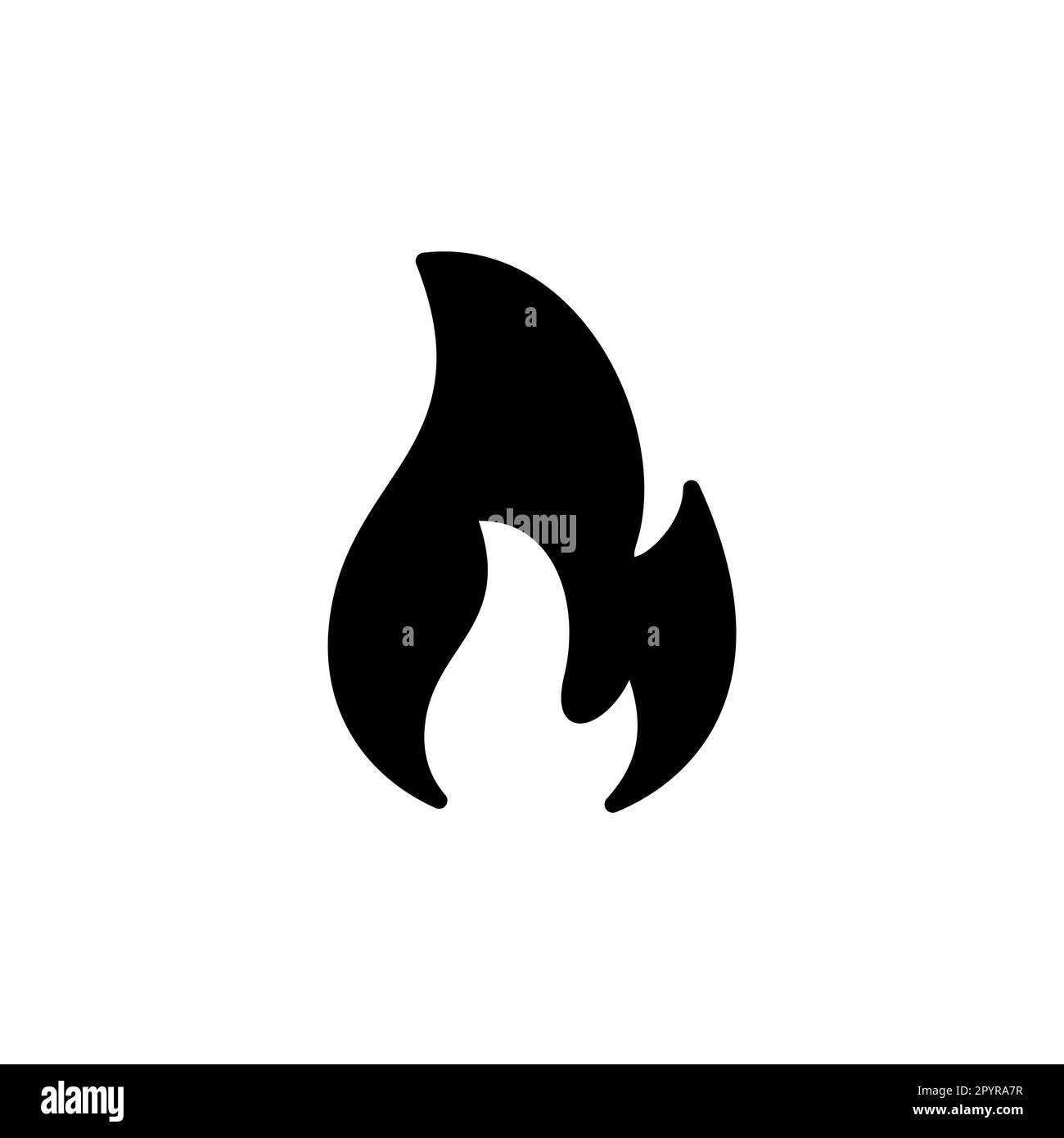 Fire icon vector. fire flame icon Stock Vector Image & Art - Alamy
