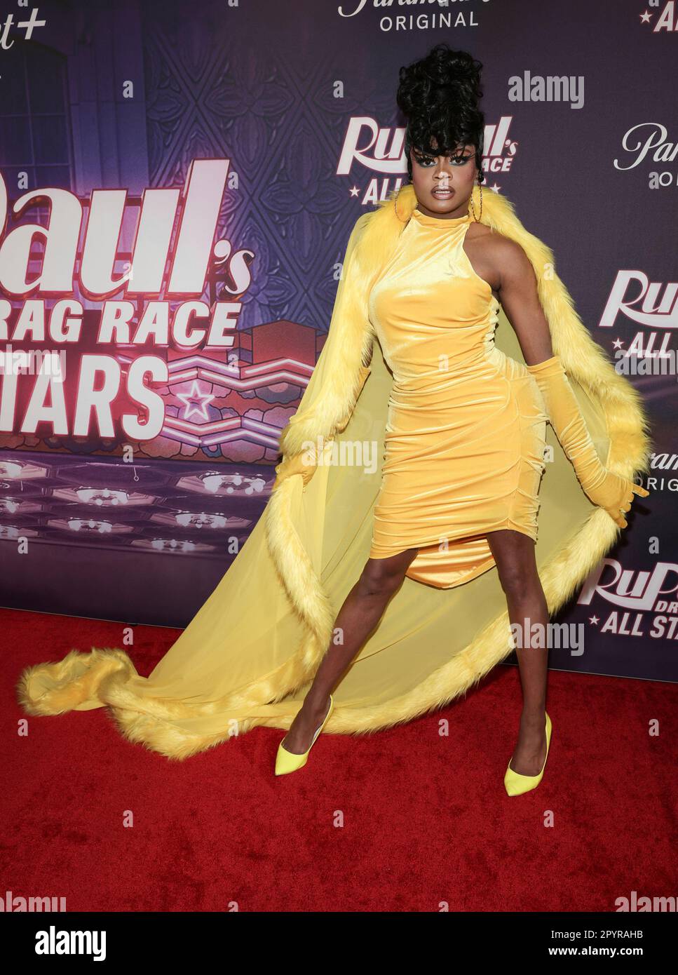 Heidi N Closet attends the premiere of "RuPaul's Drag Race All Stars