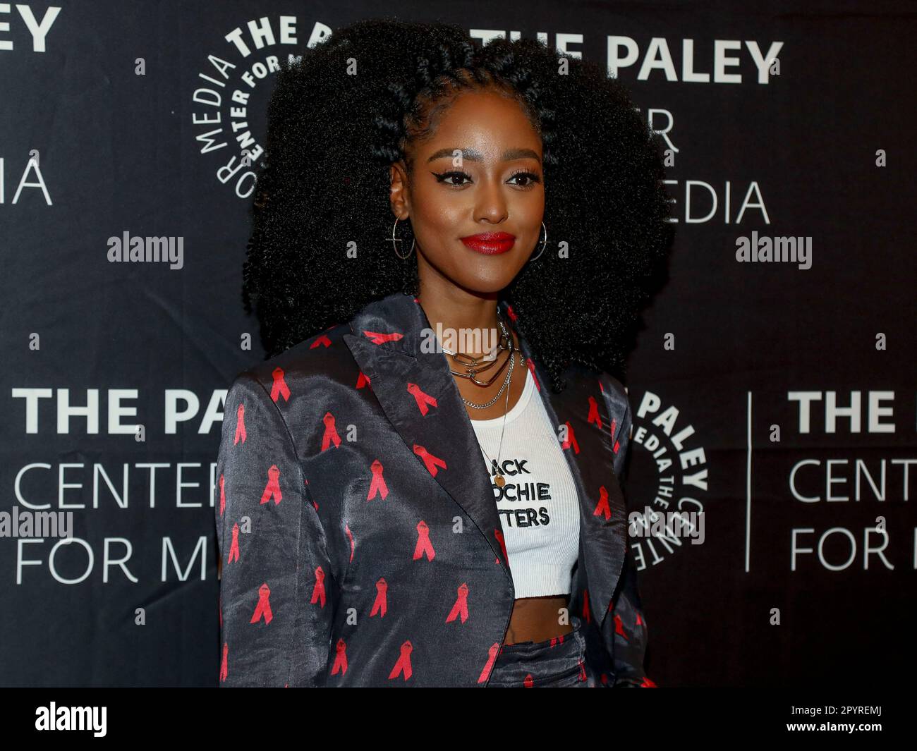 Actor Golda Rosheuvel attends the PaleyLive screening of 