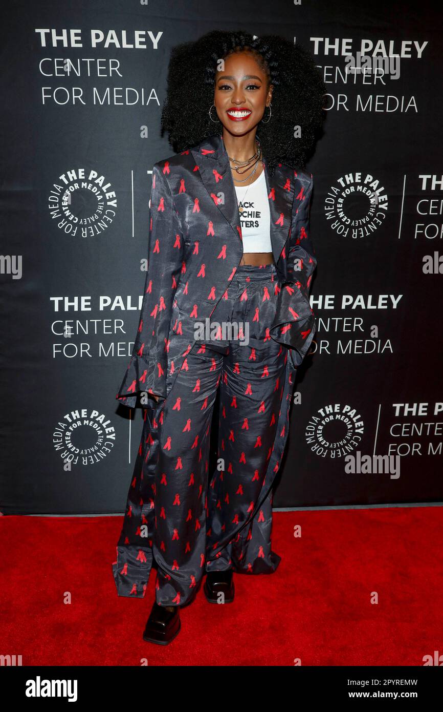 Actor Golda Rosheuvel attends the PaleyLive screening of 