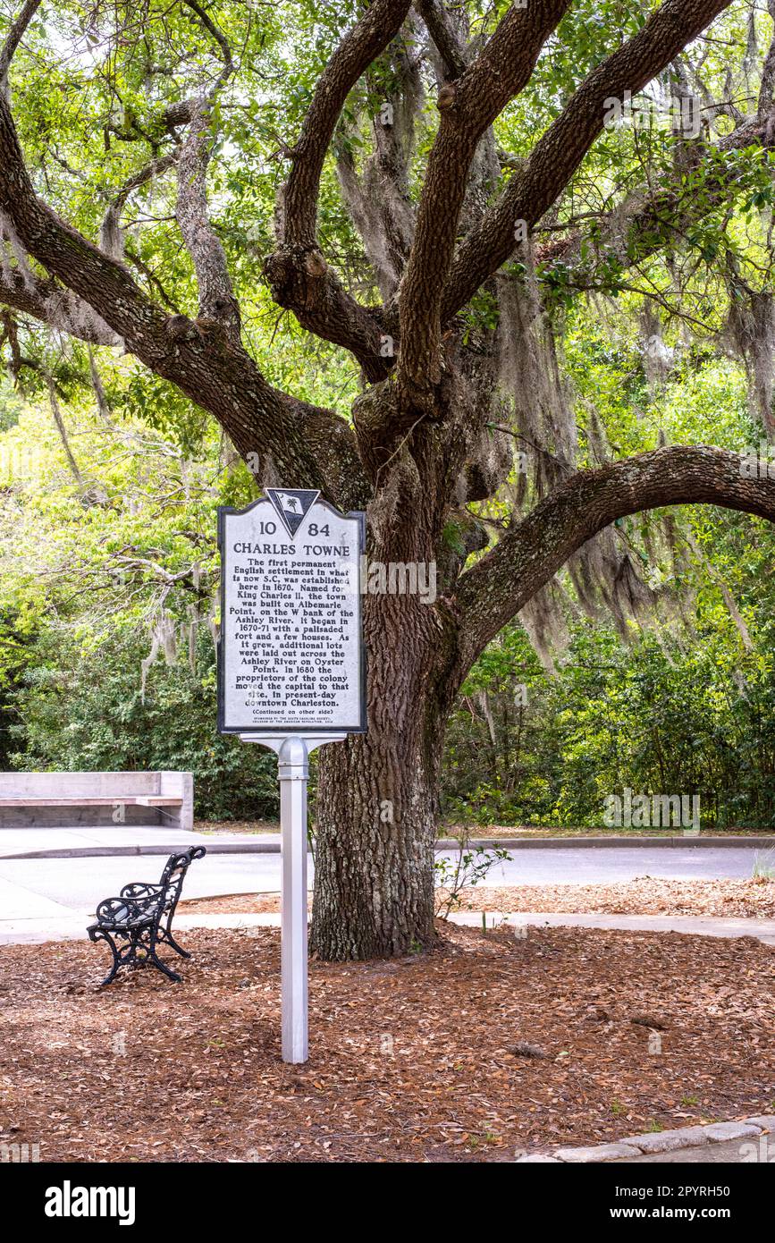 Charles Towne Landing, Charleston, South Carolina Stock Photo Alamy