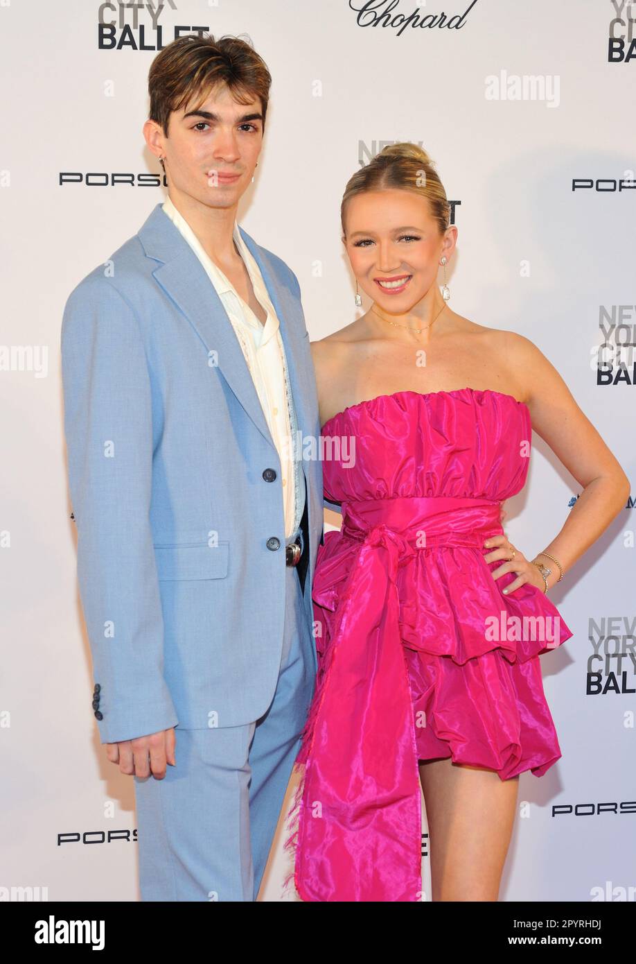New York, USA. 04th May, 2023. L-R: David Gabriel and Quinn Starner