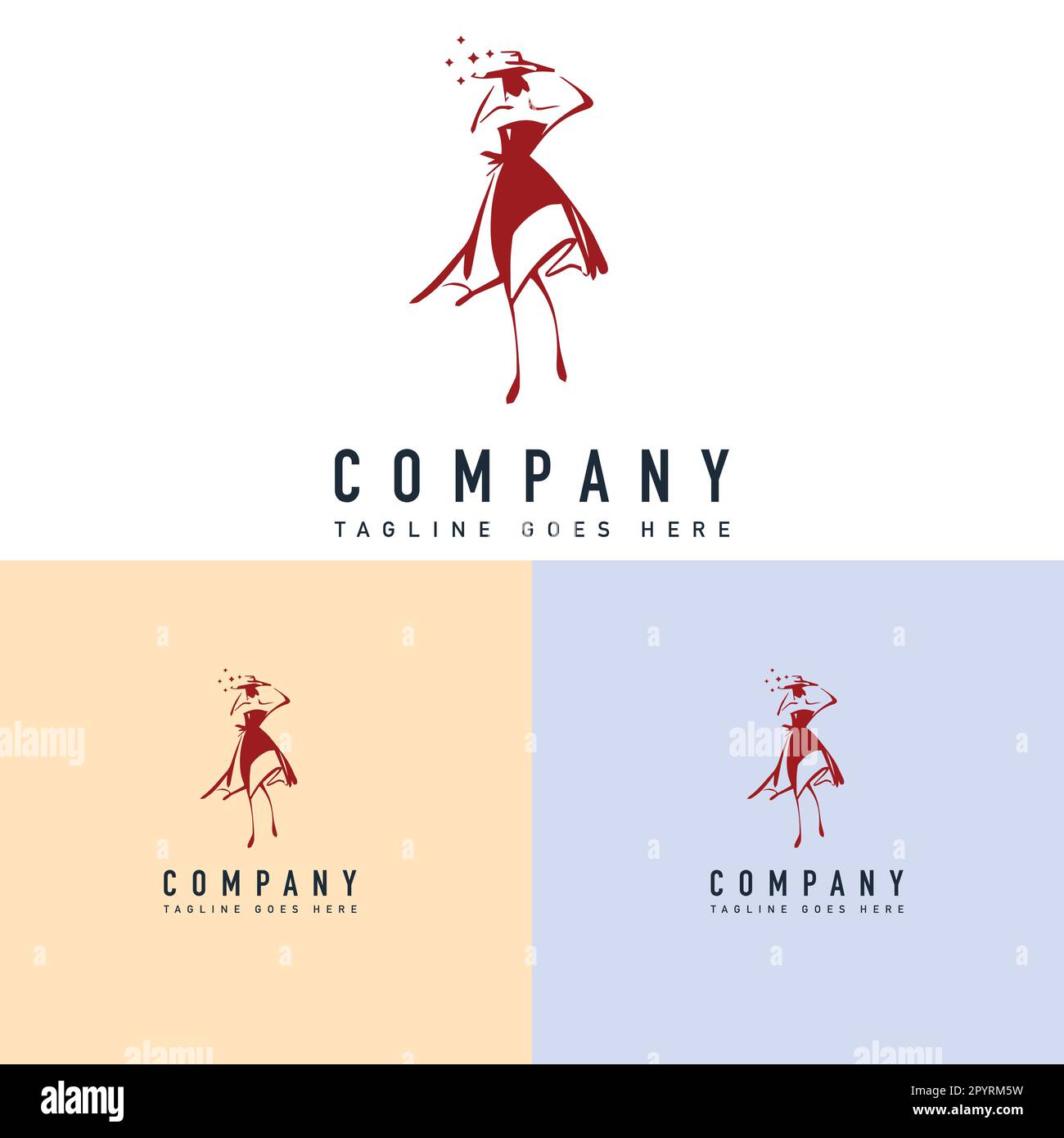 Clothing Designer logo template vector icon element of industrial theme