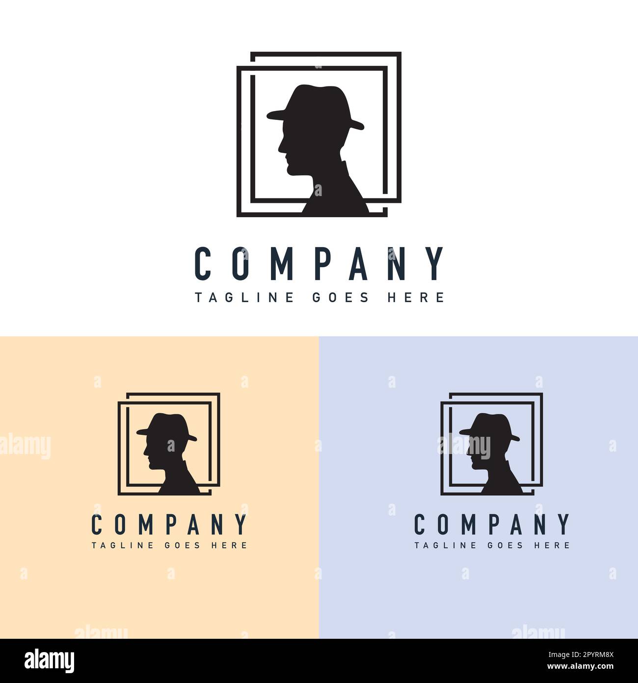 Clothing Designer logo template vector icon element of industrial theme