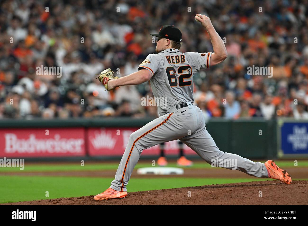 San Francisco Giants starting pitcher LOGAN WEBB in the bottom of the