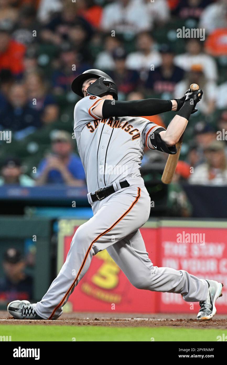 San Francisco Giants' Mitch Haniger during a baseball game against the  Miami Marlins in San Francisco, Sunday, May 21, 2023. (AP Photo/Jeff Chiu  Stock Photo - Alamy