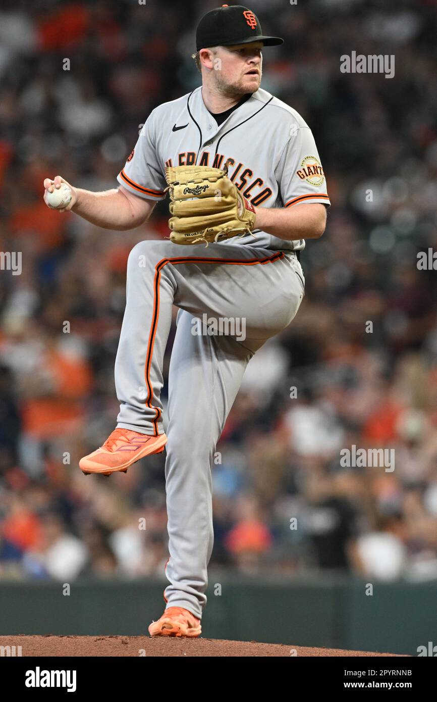 Houston, United States. 03rd May, 2023. San Francisco Giants starting  pitcher LOGAN WEBB during the MLB game between the San Francisco Giants and  the Houston Astros on Wednesday May 3, 2023, at