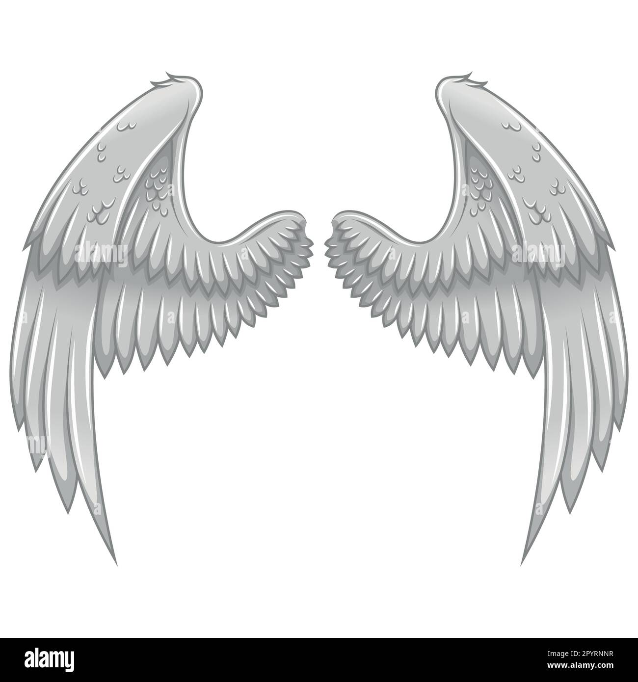 Angel wings Stock Vector Images - Alamy
