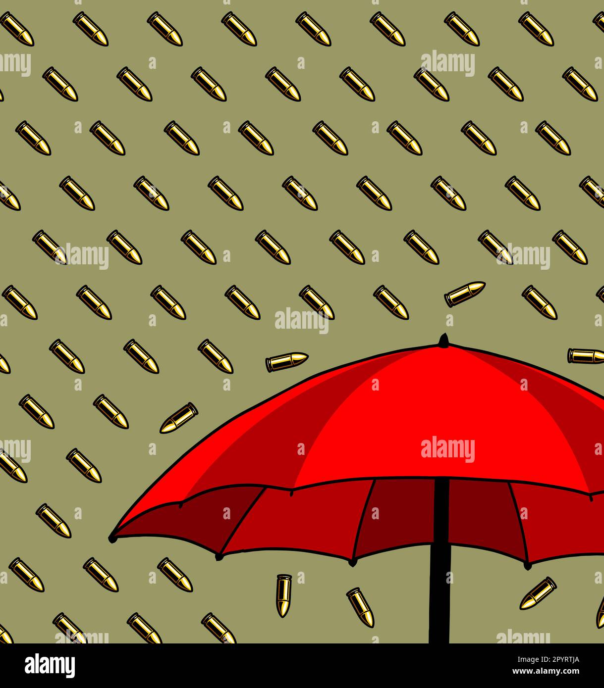 Bullet rain Stock Vector Images - Alamy