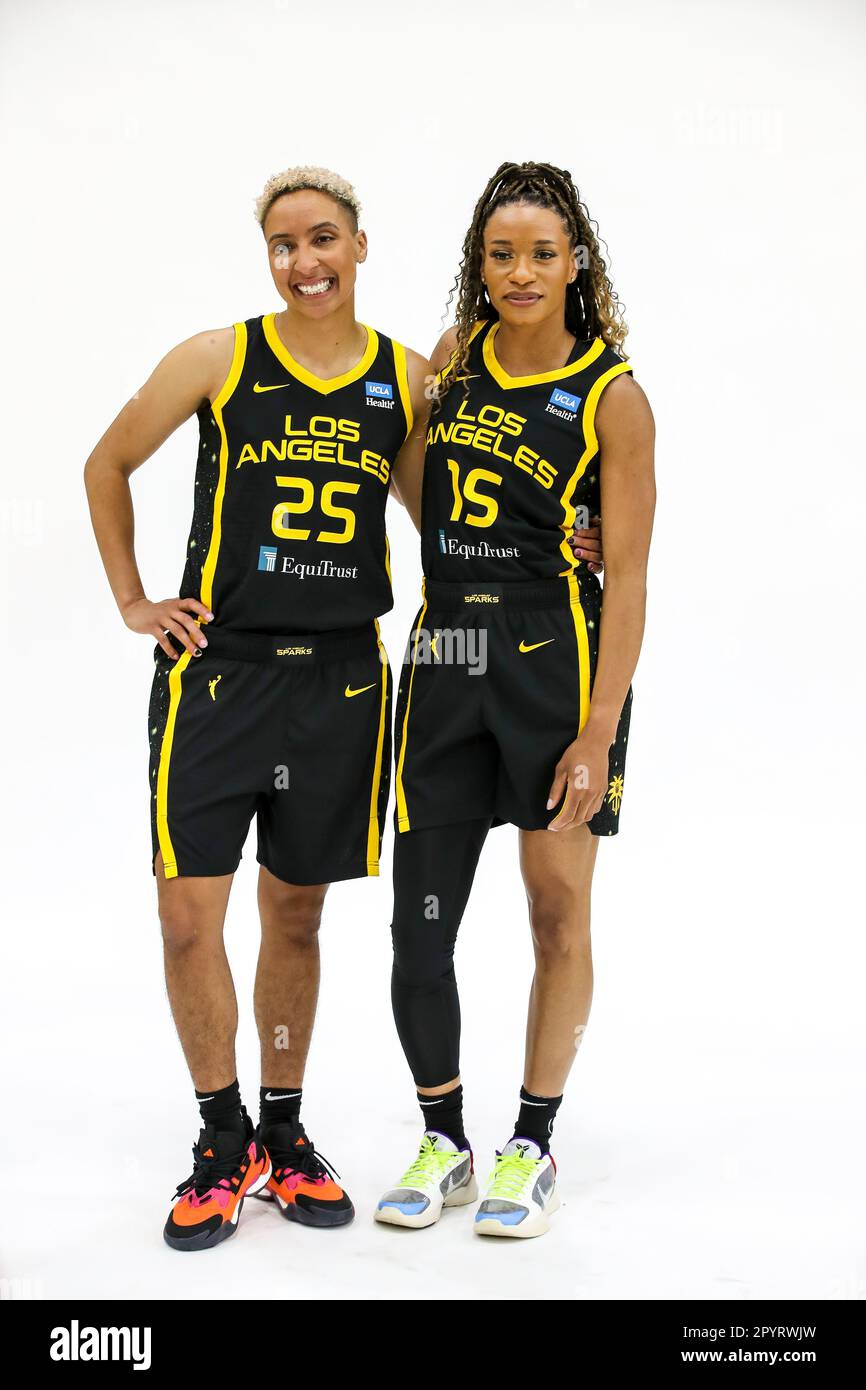 TORRANCE, CA - MAY 4: Los Angeles Sparks guard Layshia Clarendon