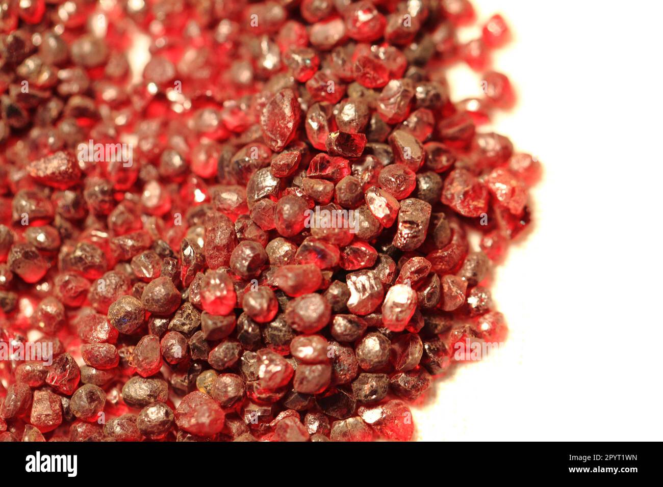 red pyrope minerals (garnet) as nice background Stock Photo - Alamy