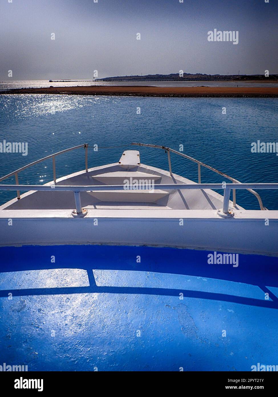 view from sea boat in Egypt red sea Stock Photo - Alamy