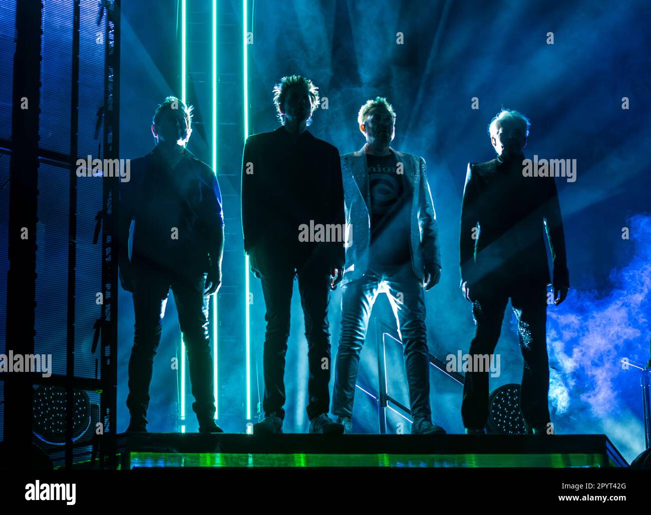 Leeds, UK. 4th May, 2023. Iconic British band Duran Duran, playing live