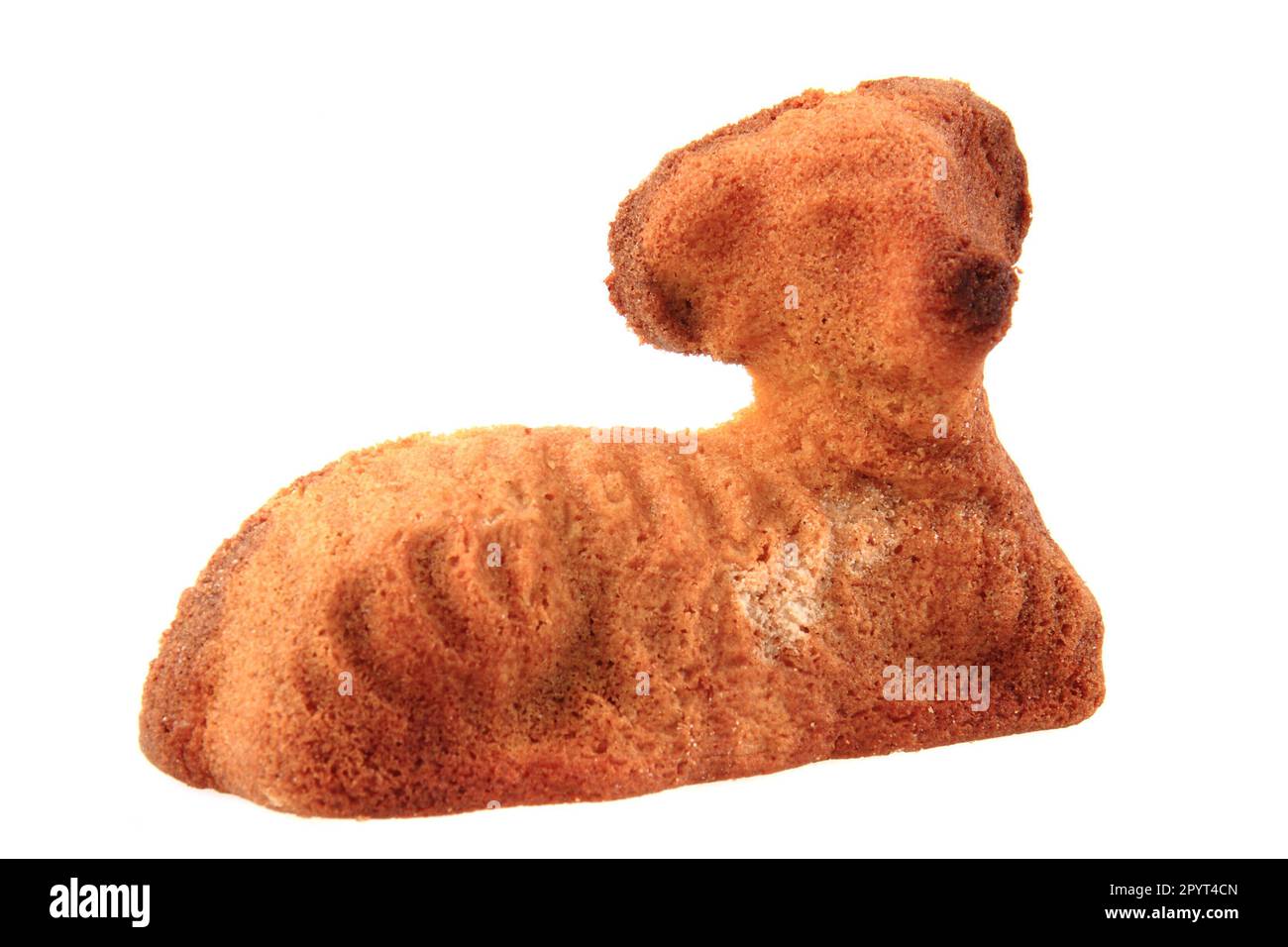 Easter lamb cake traditional czech food isolated on white background Stock Photo Alamy