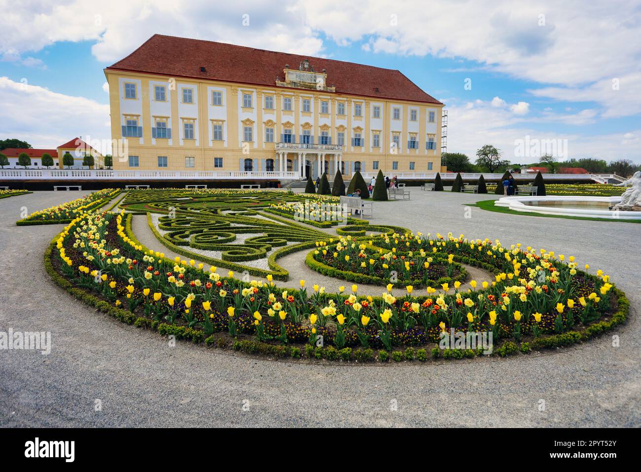 Schloss Hof castle in Austria Stock Photo - Alamy