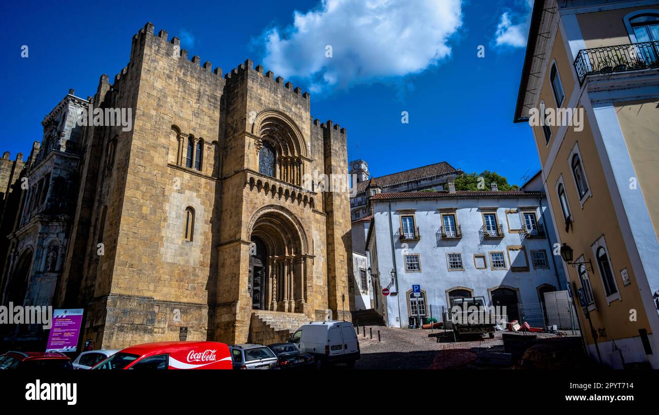 Se Velha, Coimbra, Portugal Stock Photo