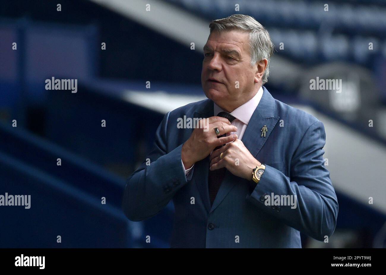 File photo dated 16-05-2021 of Sam Allardyce, who has urged Leeds to produce their best defensive display of the season in his first game in charge on Saturday at Manchester City. Issue date: Friday May 5, 2023. Stock Photo
