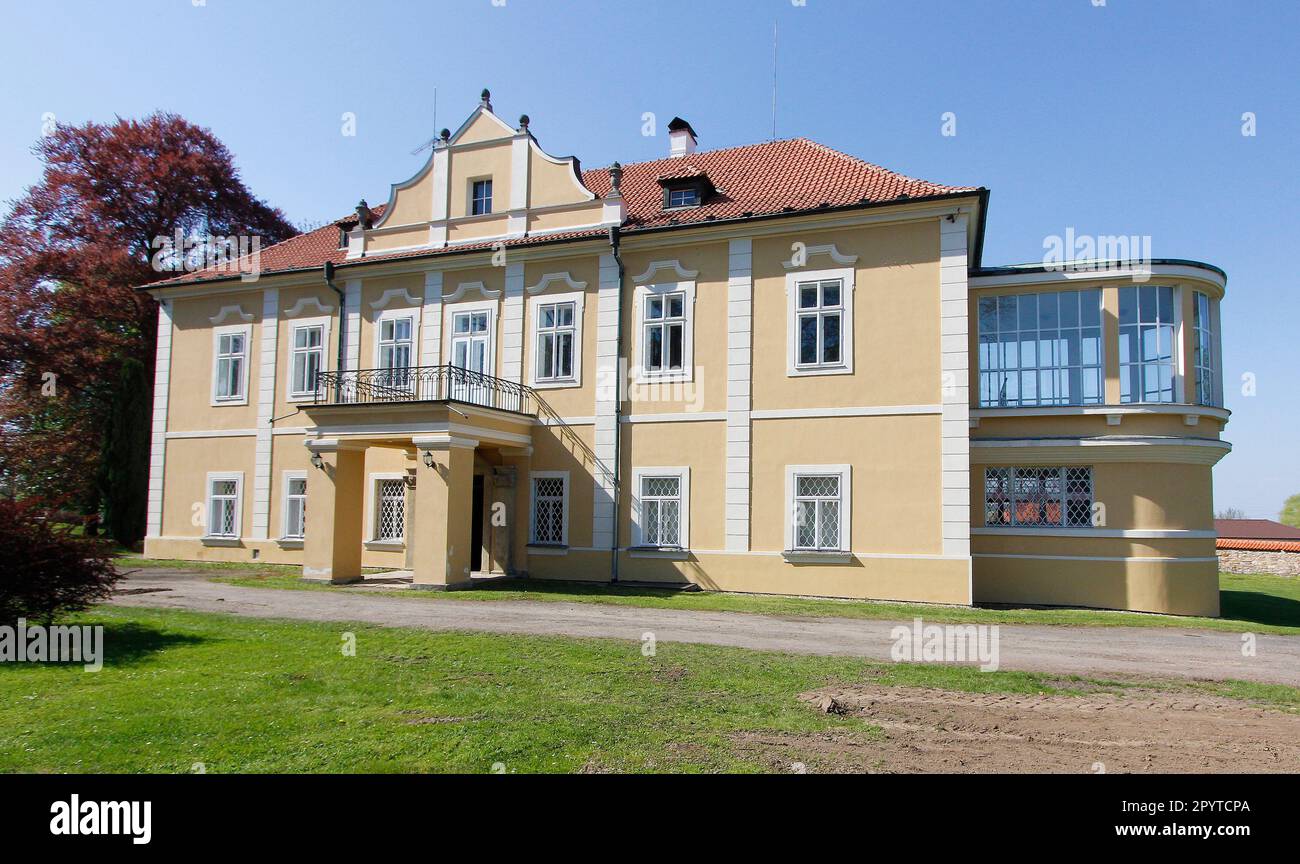 The Baroque chateau in Ratbor was rebuilt from a Gothic fortress in