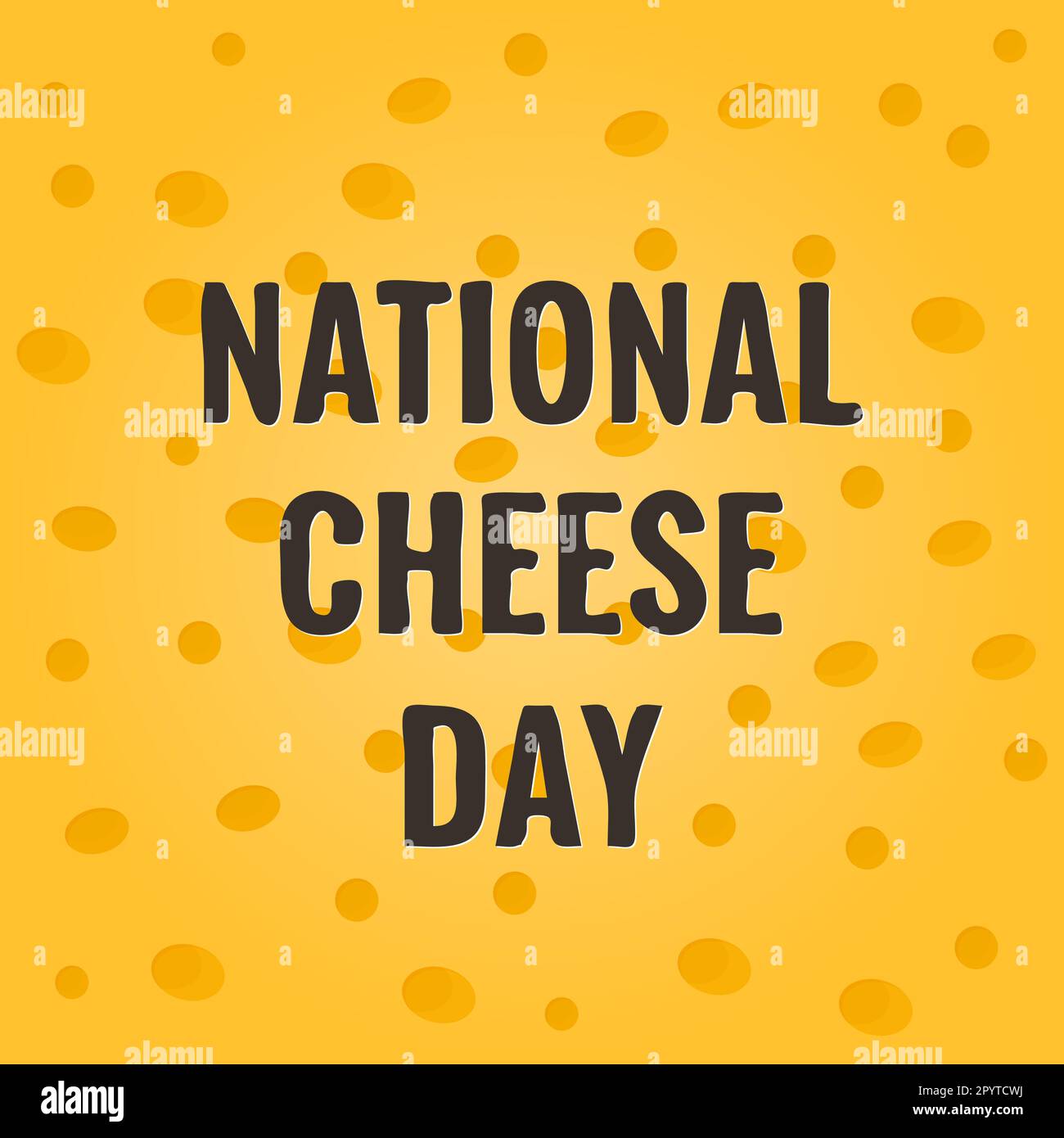 Cheese Day typography poster. Vector template for banner, flyer