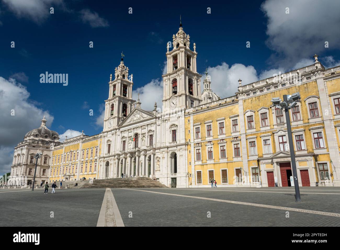 Beautiful view to old historic National Palace and Monastery building Stock Photo