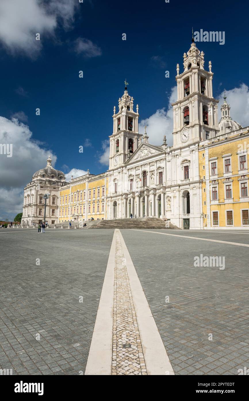 Beautiful view to old historic National Palace and Monastery building Stock Photo