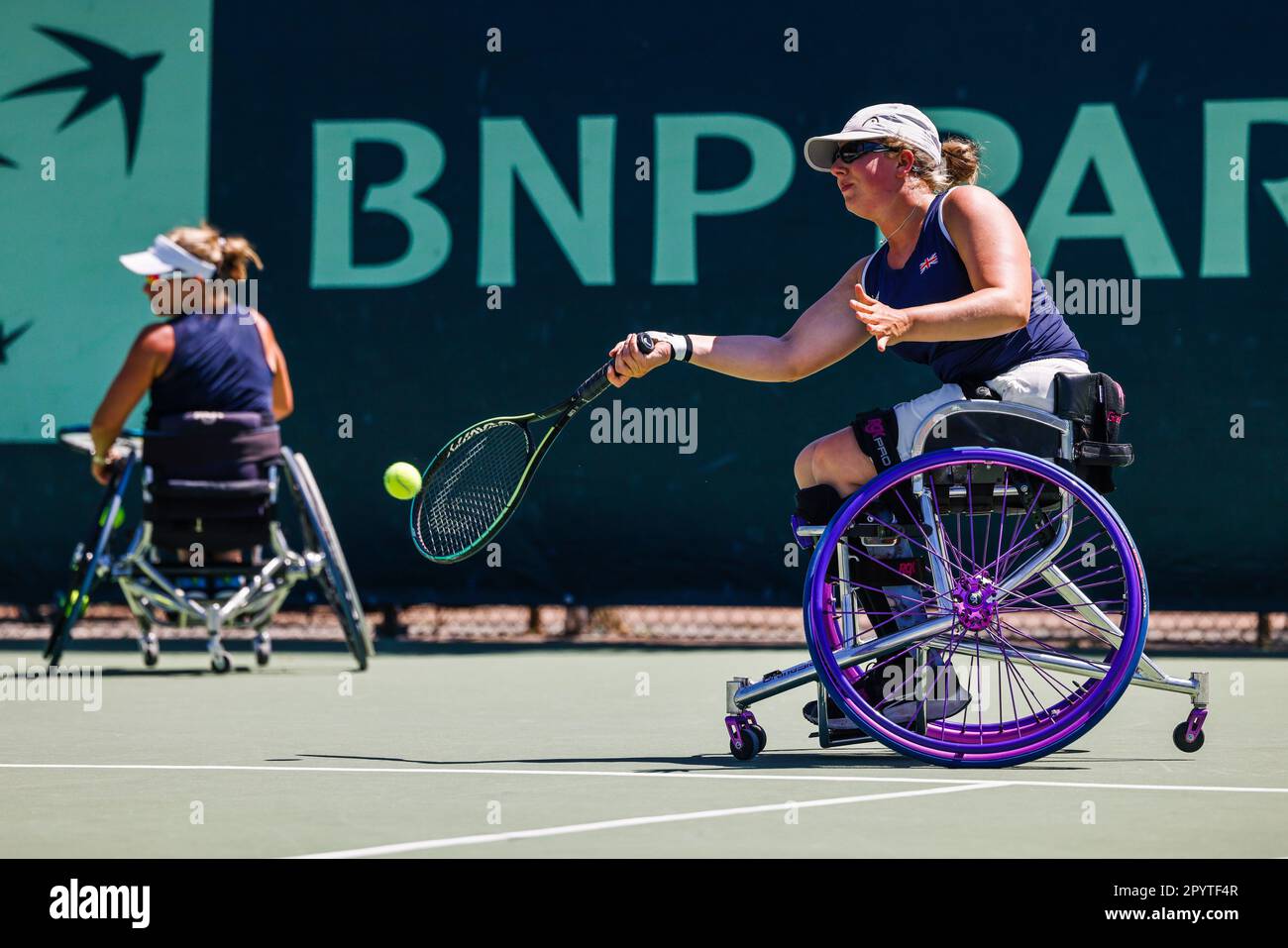 Comment Abbie Breakwell a-t-elle débuté le tennis en fauteuil ?