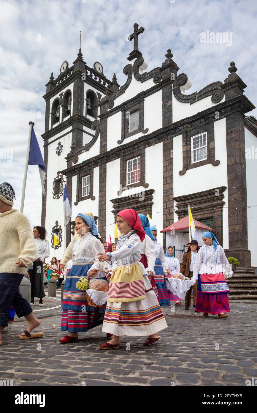 Portugal, Azores, Sao Miguel Island, Lagoa, Feast of Espirito Santo