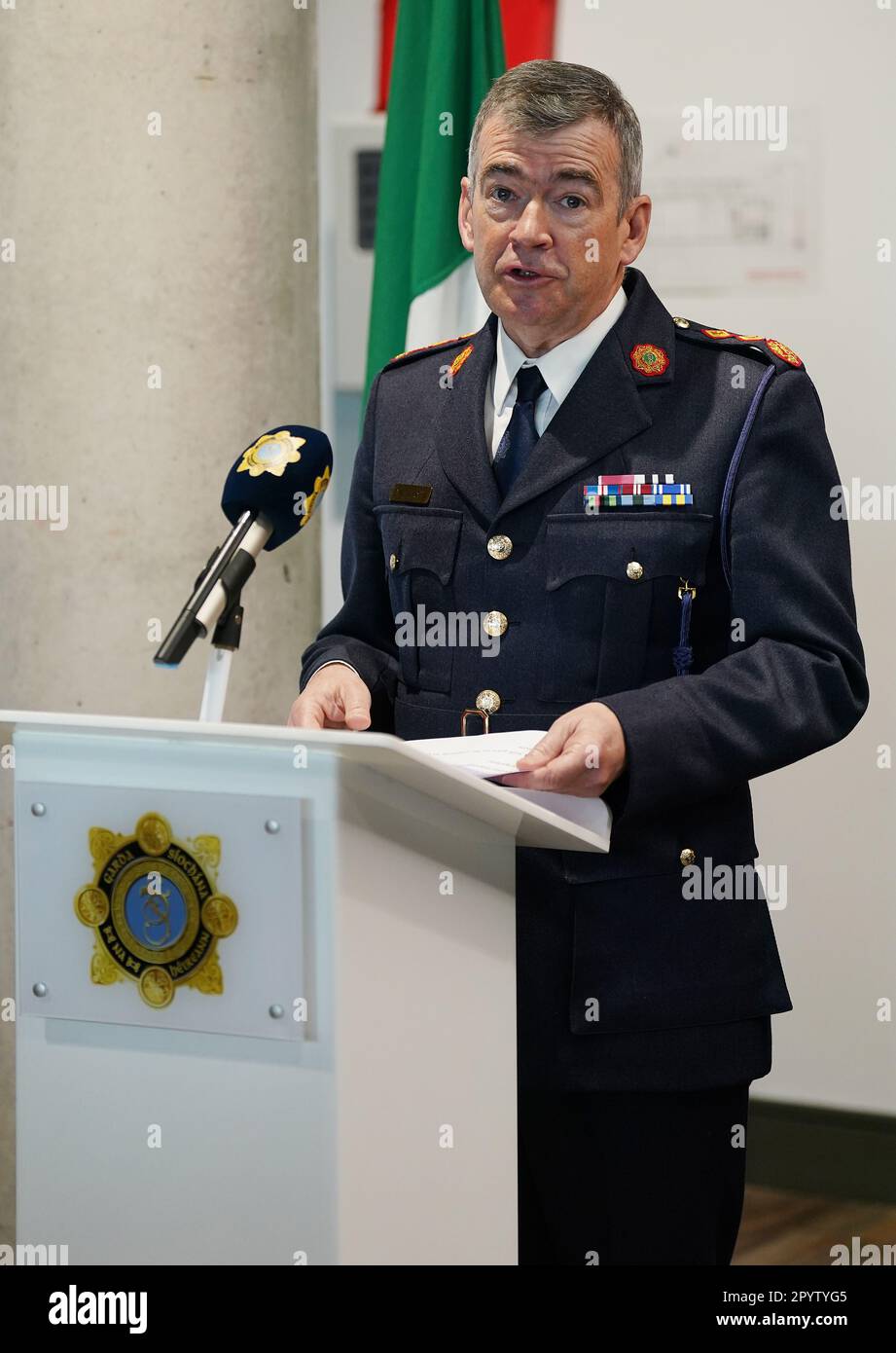 Garda Commissioner Drew Harris Speaking At The Official Opening Of A ...