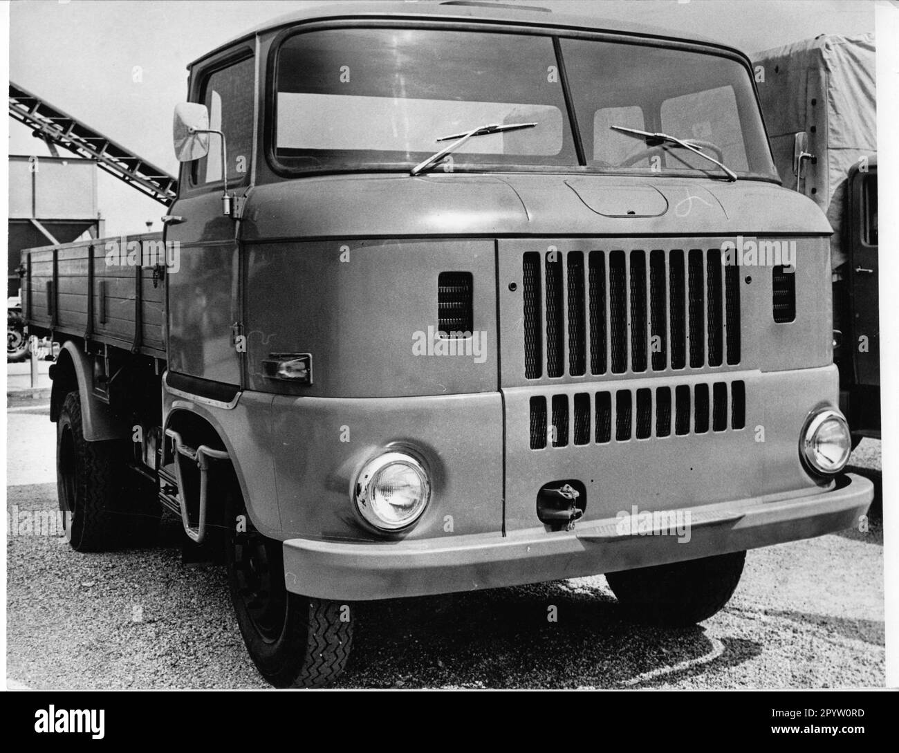 The truck W50 L/K. Manufactured in the automobile factory Ludwigsfelde.vehicles.GDR-operations. Photo: MAZ/Leon Schmidtke, late 60s, early 70s. [automated translation] Stock Photo