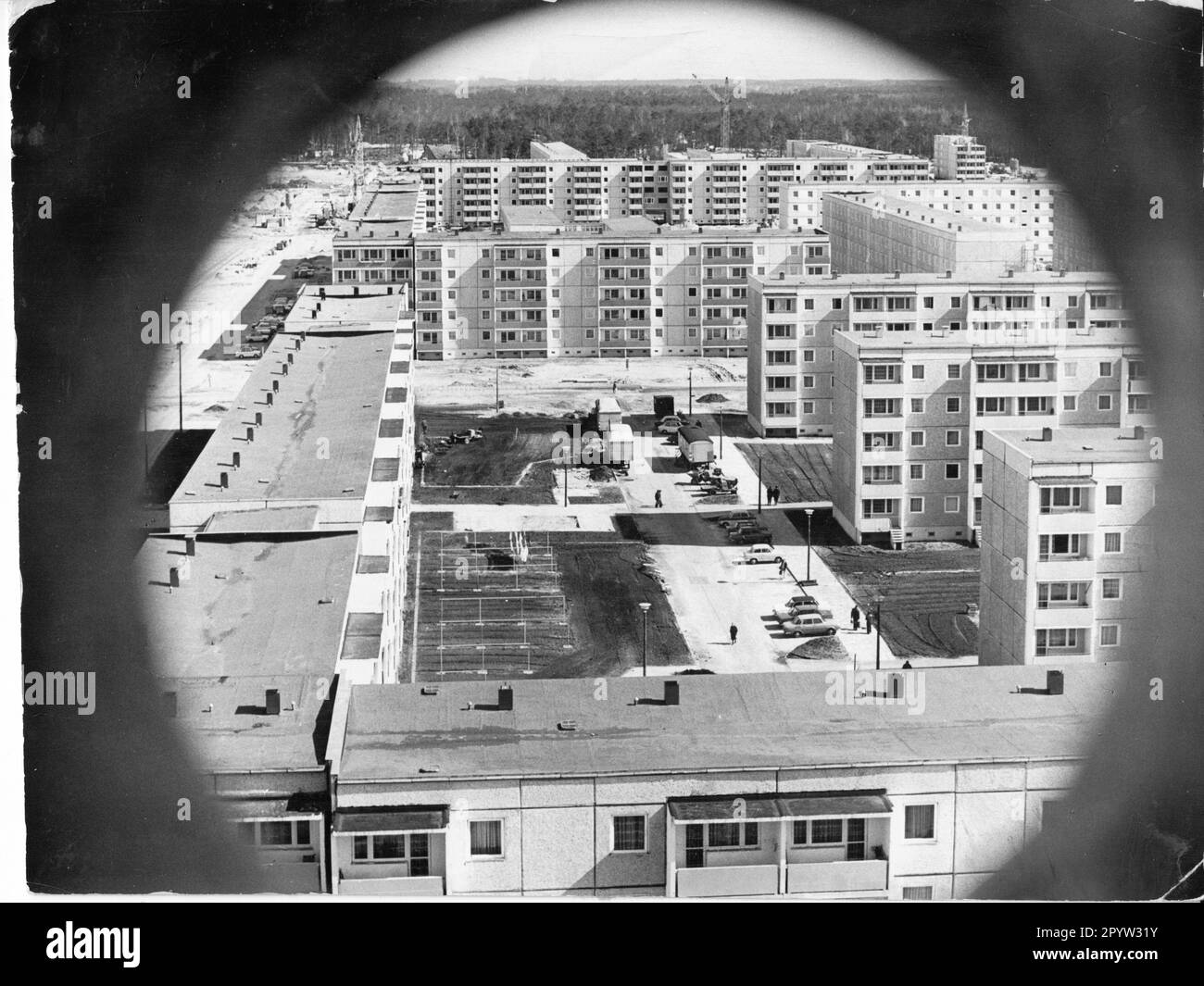 Potsdam Potsdam new building area Am Stern 1977 GDR housing