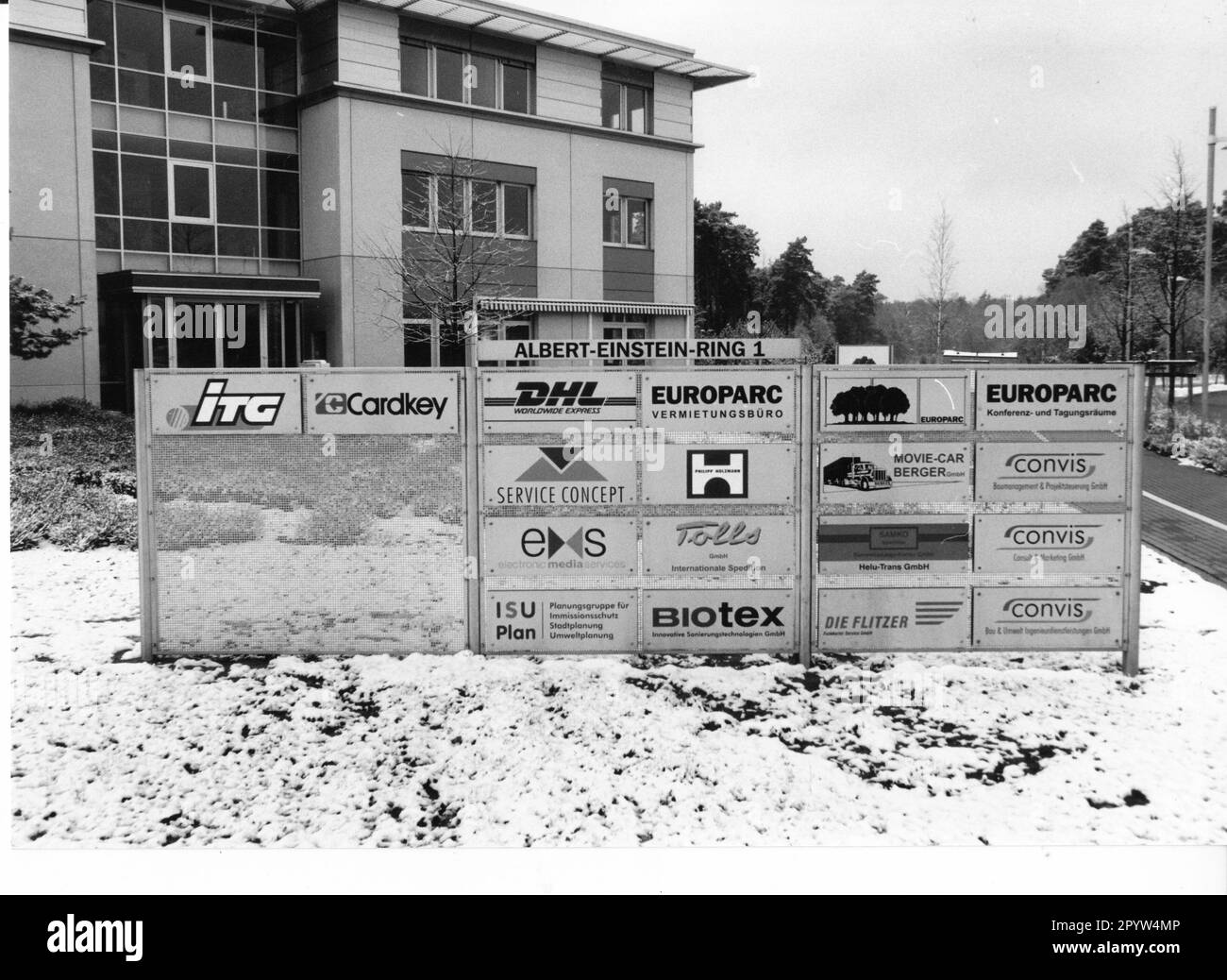 "Industrial park ""Europarc Dreilinden"" on AlbertEinsteinRing