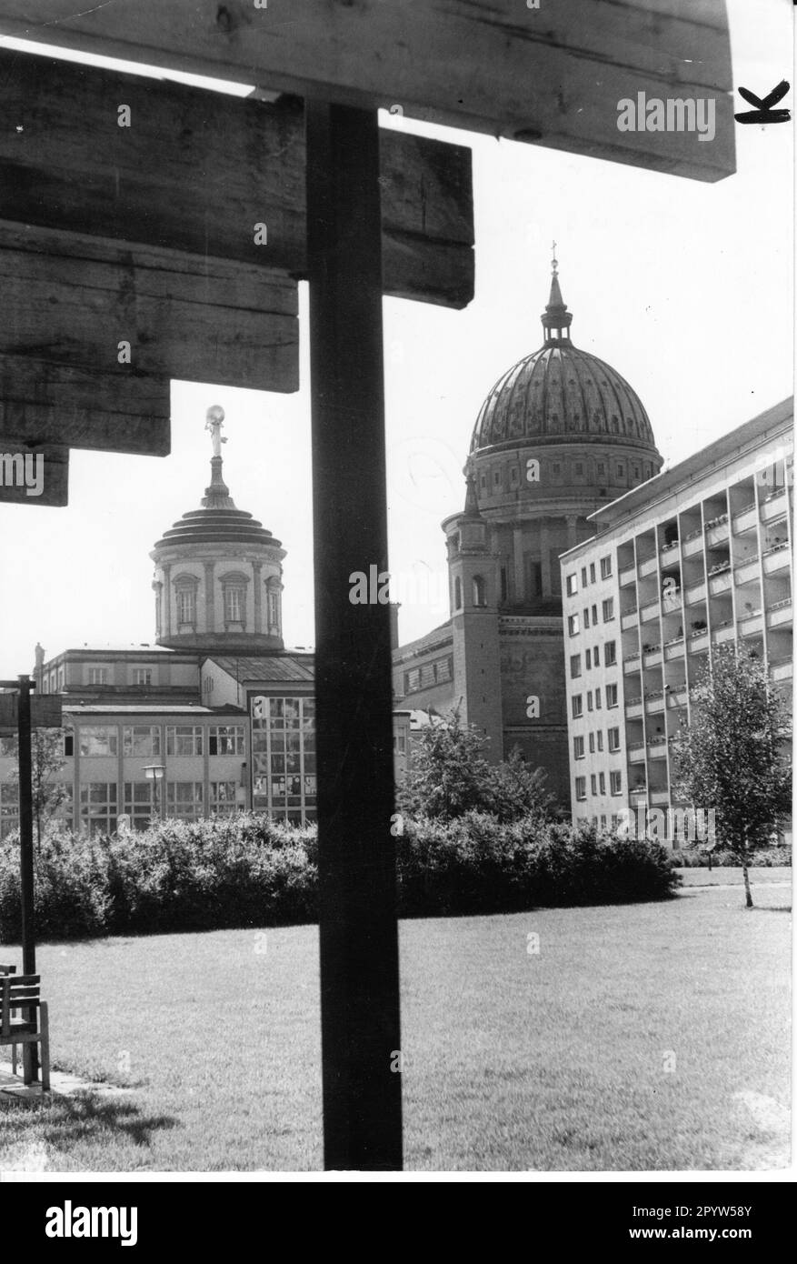 Potsdam Alter Markt Rathaus Kulturhaus "Hans Marchwitza" in der DDR