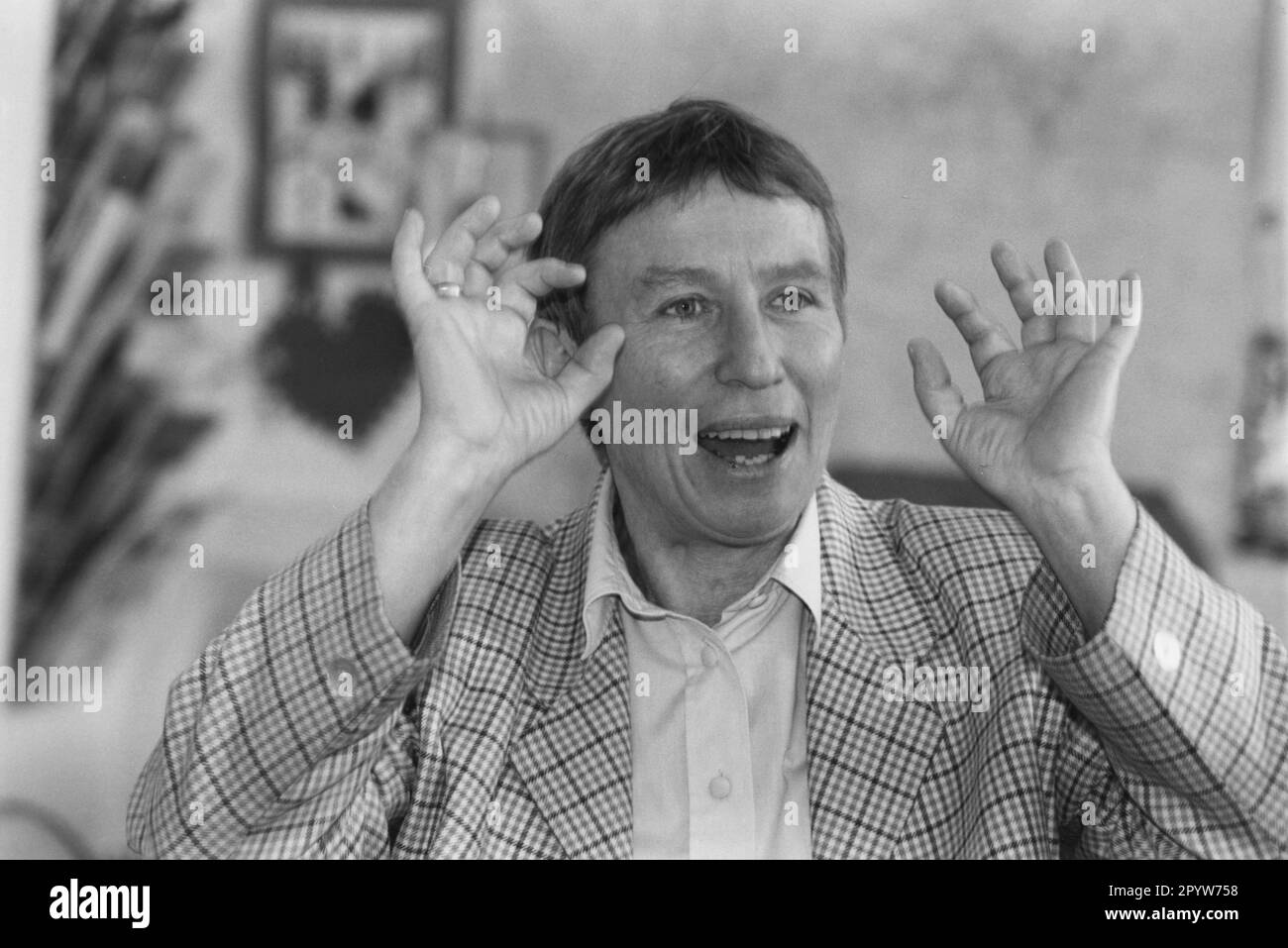 Regine Hildebrandt, deutsche Politikerin, Sozialministerin in ...