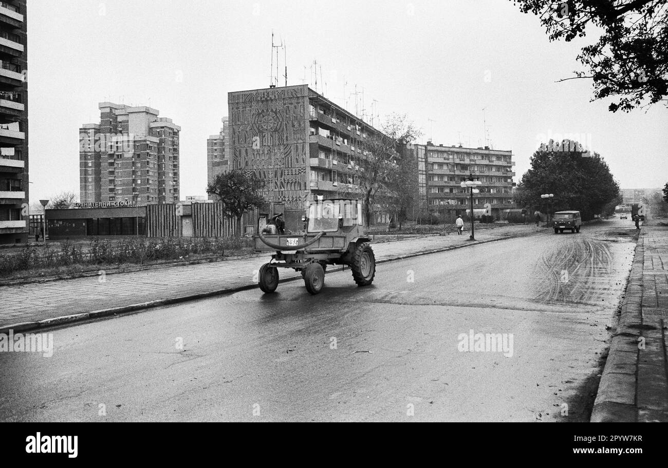 Greek high rise buildings Black and White Stock Photos & Images Alamy