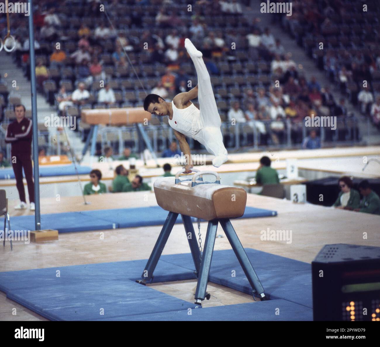 Olympic Games, Munich 1972. gymnastics: Sawao Kato (JPN) 01.09.1972. [automated translation] Stock Photo