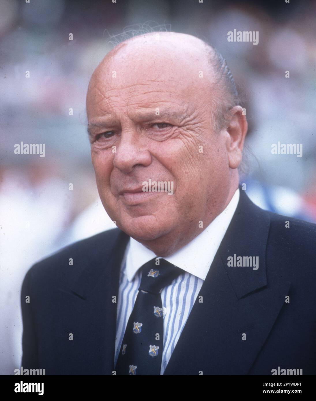 World Athletics Championships 1991 in Tokyo. IAAF President Primo Nebiolo Portrait. 28.08.1991. [automated translation] Stock Photo