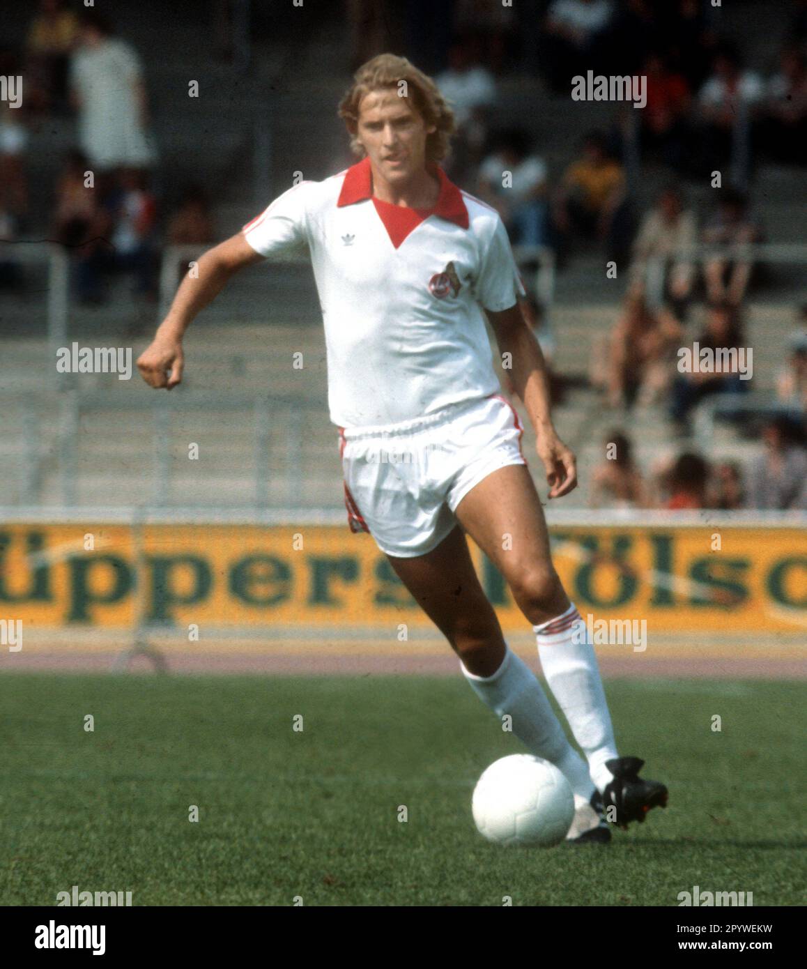 Herbert Neumann (1. FC Köln) 15.08.1978 (estimated). [automated translation] Stock Photo