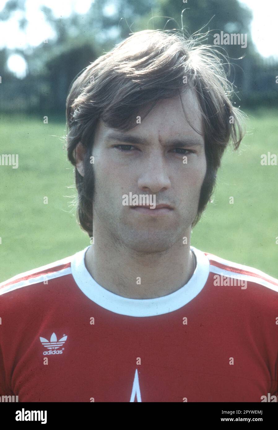 1st Bundesliga 1978/79. Martin Jol, portrait (FC Bayern Munich). Rec.: 15.07.1978 (estimated). For journalistic use only! Only for editorial use! [automated translation] Stock Photo