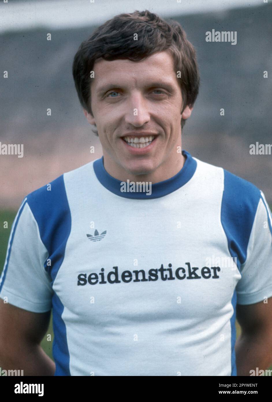 1st Soccer Bundesliga 1978/79. Roland Peitsch, portrait (Arminia Bielefeld). Rec.: 15.07.1978 (estimated). For journalistic use only! Only for editorial use! [automated translation] Stock Photo