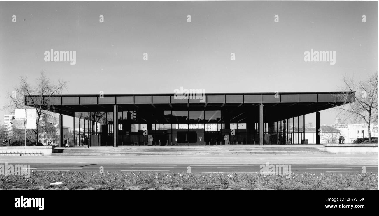 Berlin-Tiergarten, Kulturforum, Neue Nationalgalerie, Potsdamer Str. 50 ...