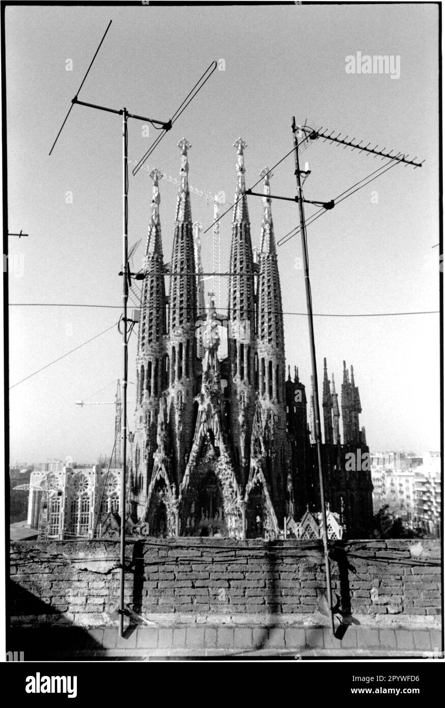 Barcelona (Spain), La Sagrada Familia (Church Of The Holy Family ...