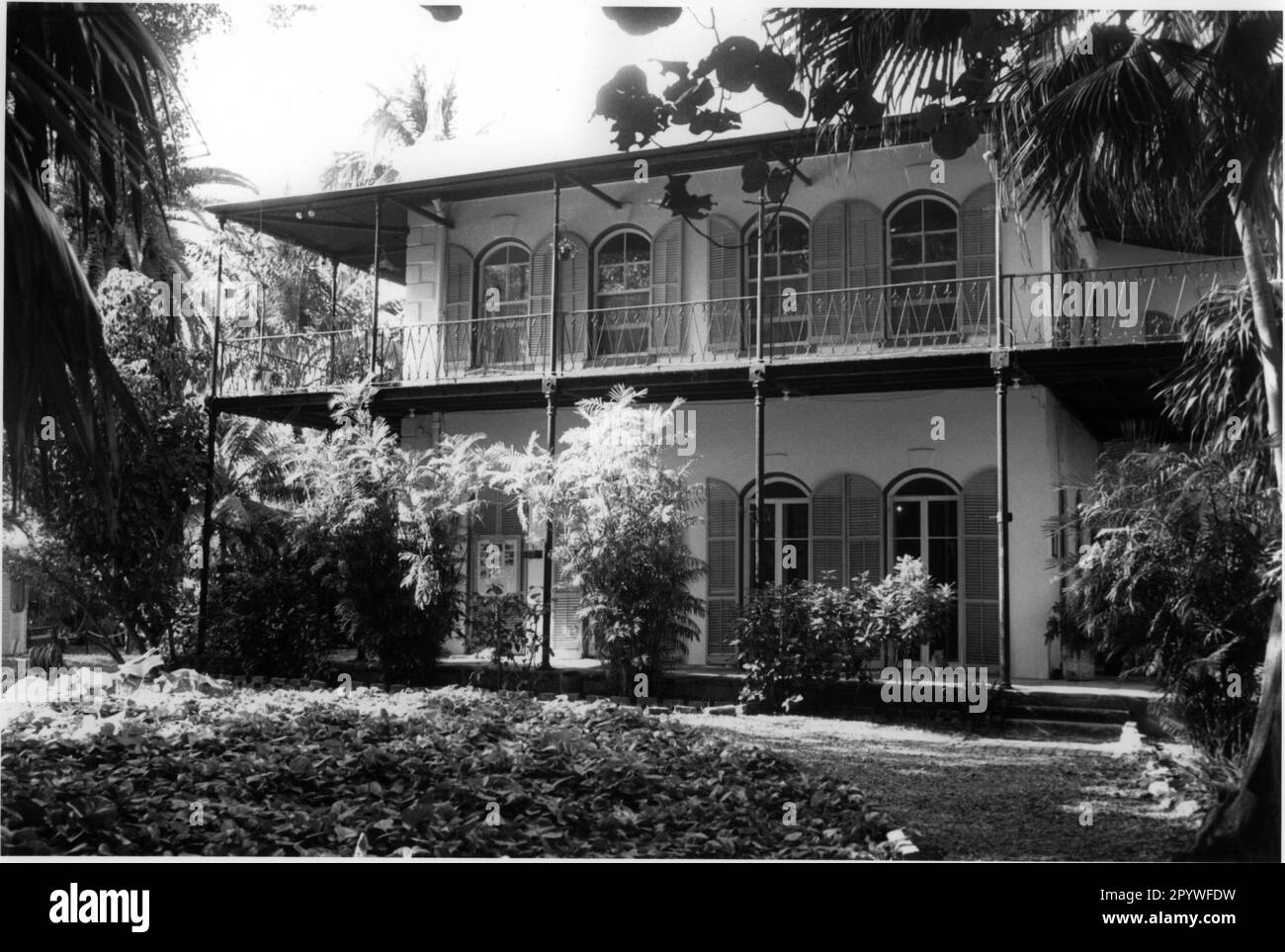 Ernest hemingways house Black and White Stock Photos & Images Alamy