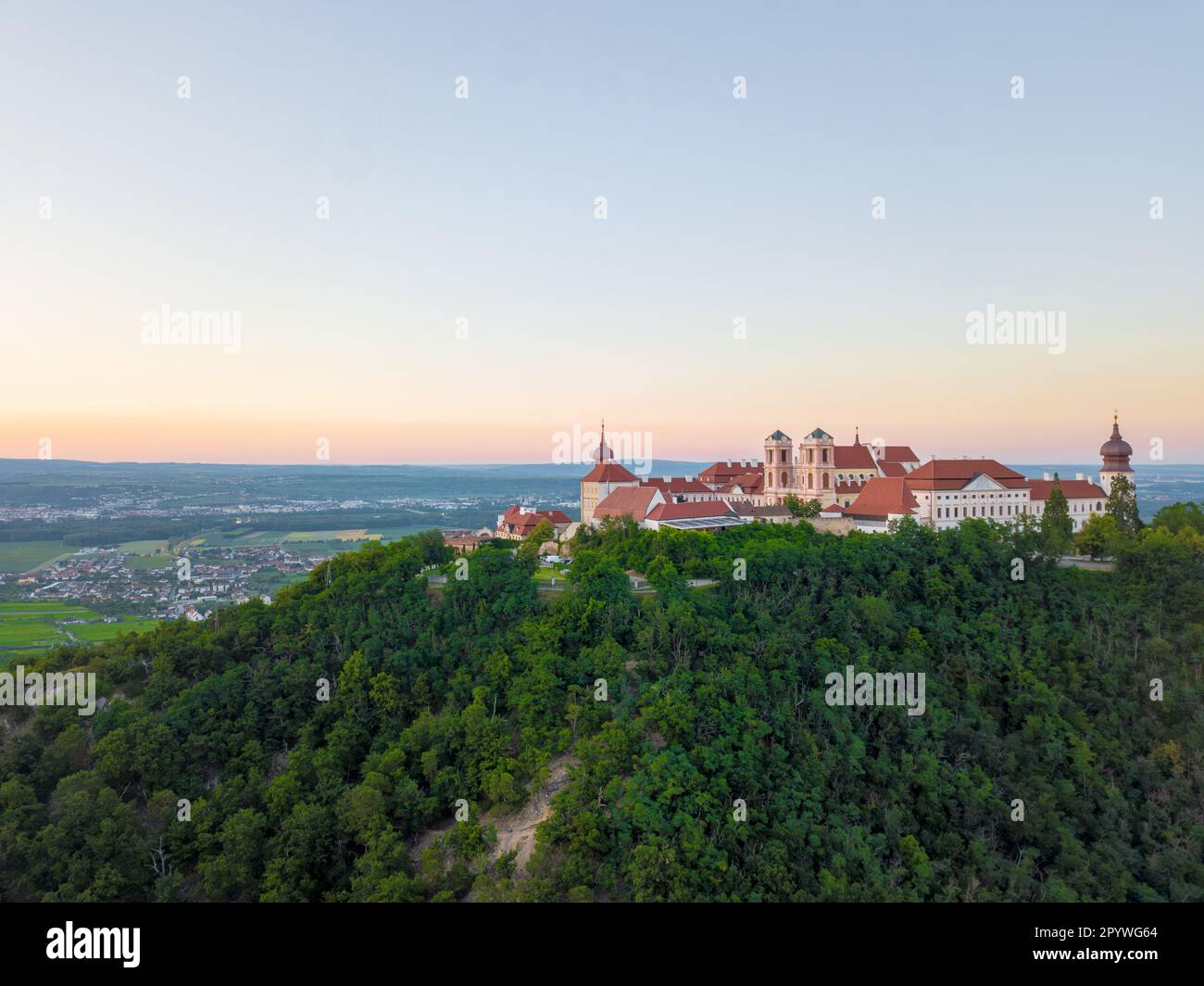 Aerial view castle monastery austria hi-res stock photography and ...