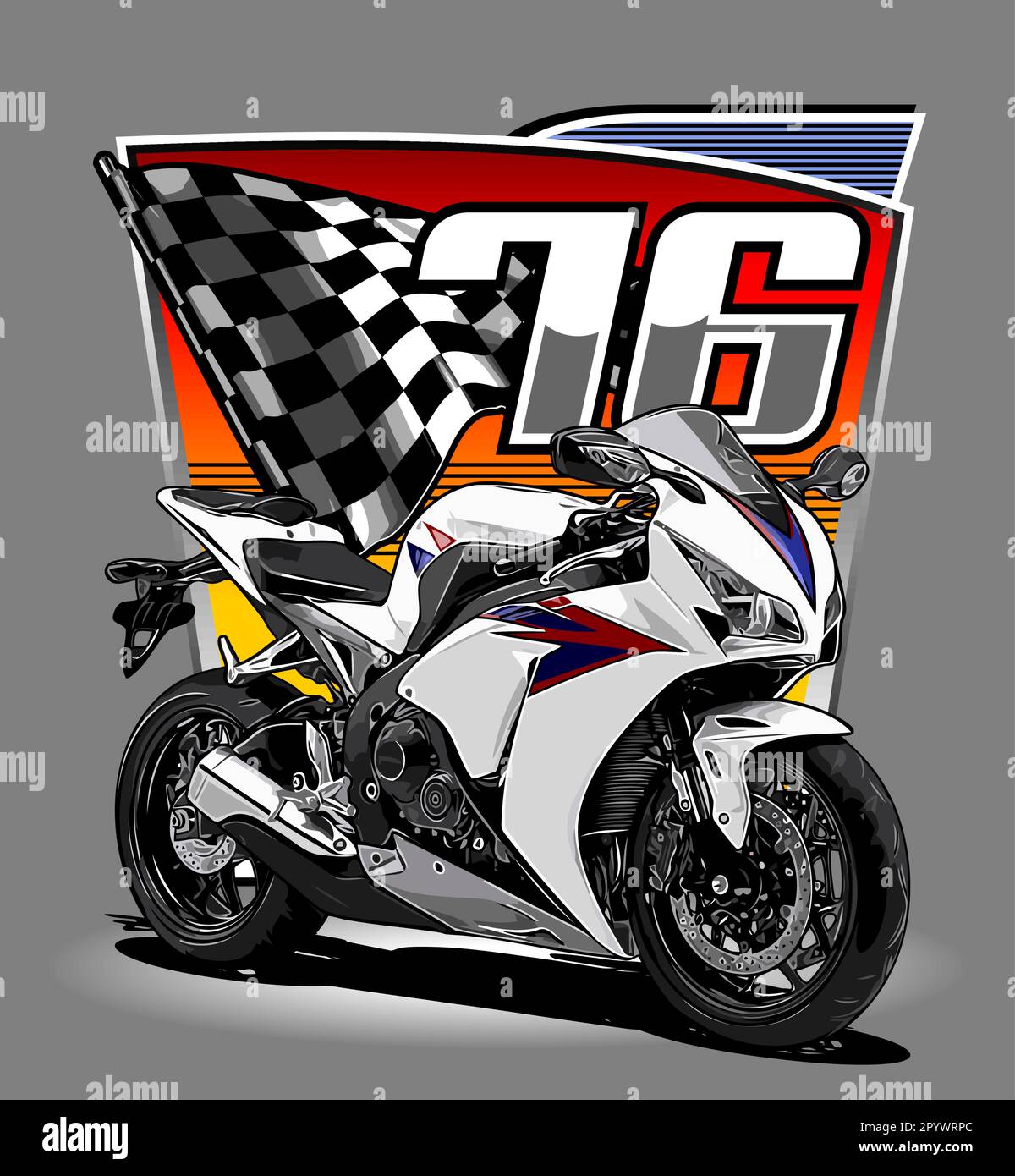 Motorcycle Vector Abstract motorcycles vector template Stock Vector Image & Art - Alamy