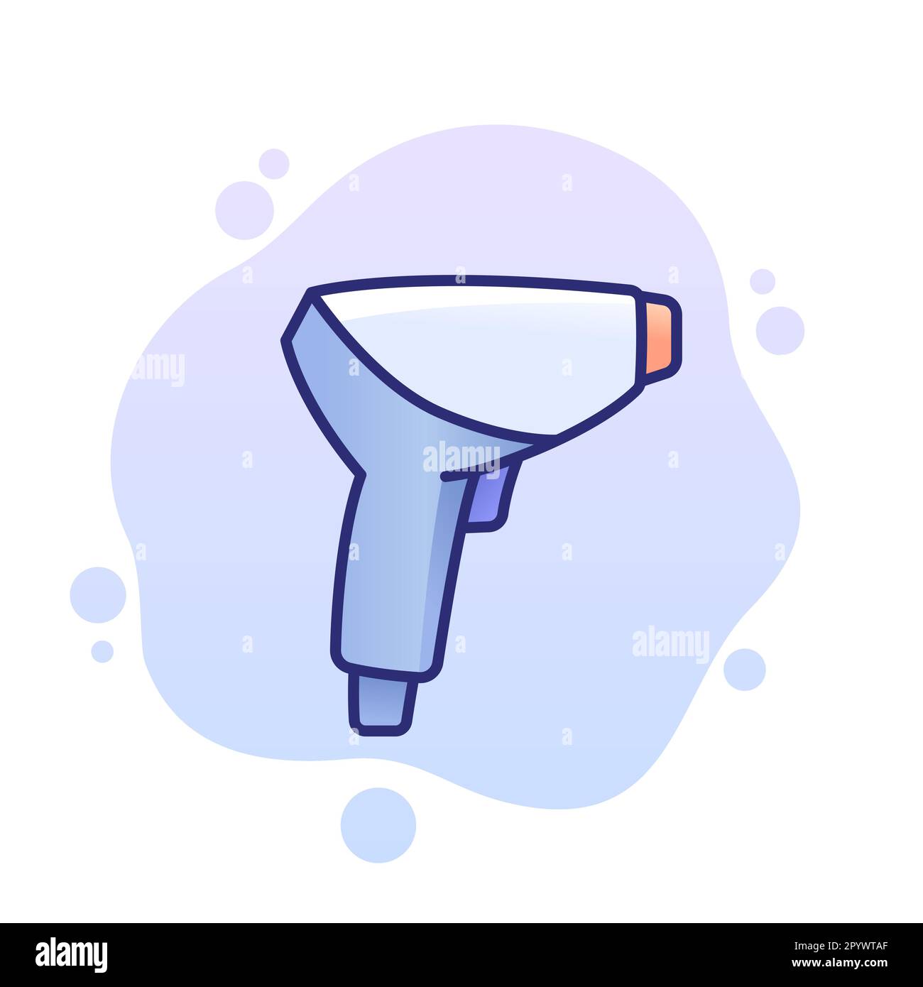 Removal hair laser device Stock Vector Images - Alamy