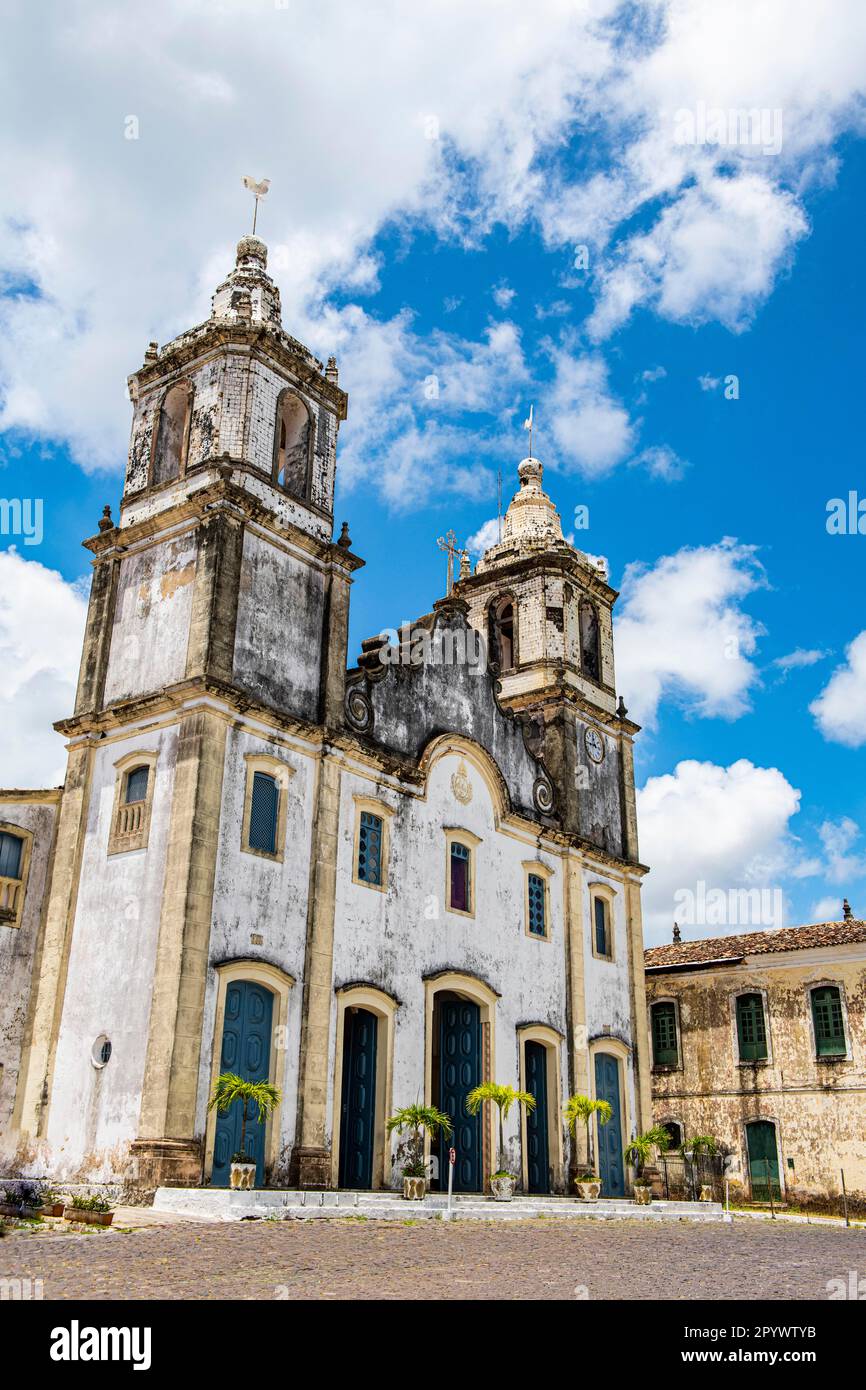 Church of Our Lady of Victory, Unesco site Sao Cristovao, Sergipe, Brazil Stock Photo