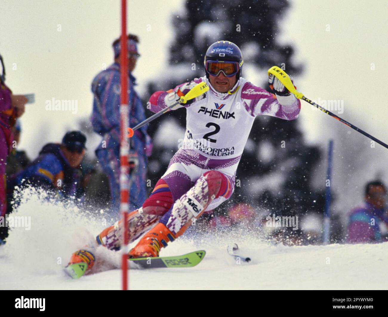 Carte Autographe Originale – Thomas Stanggassinger, Autriche, Or Olympique 1994 (ski Alpin)